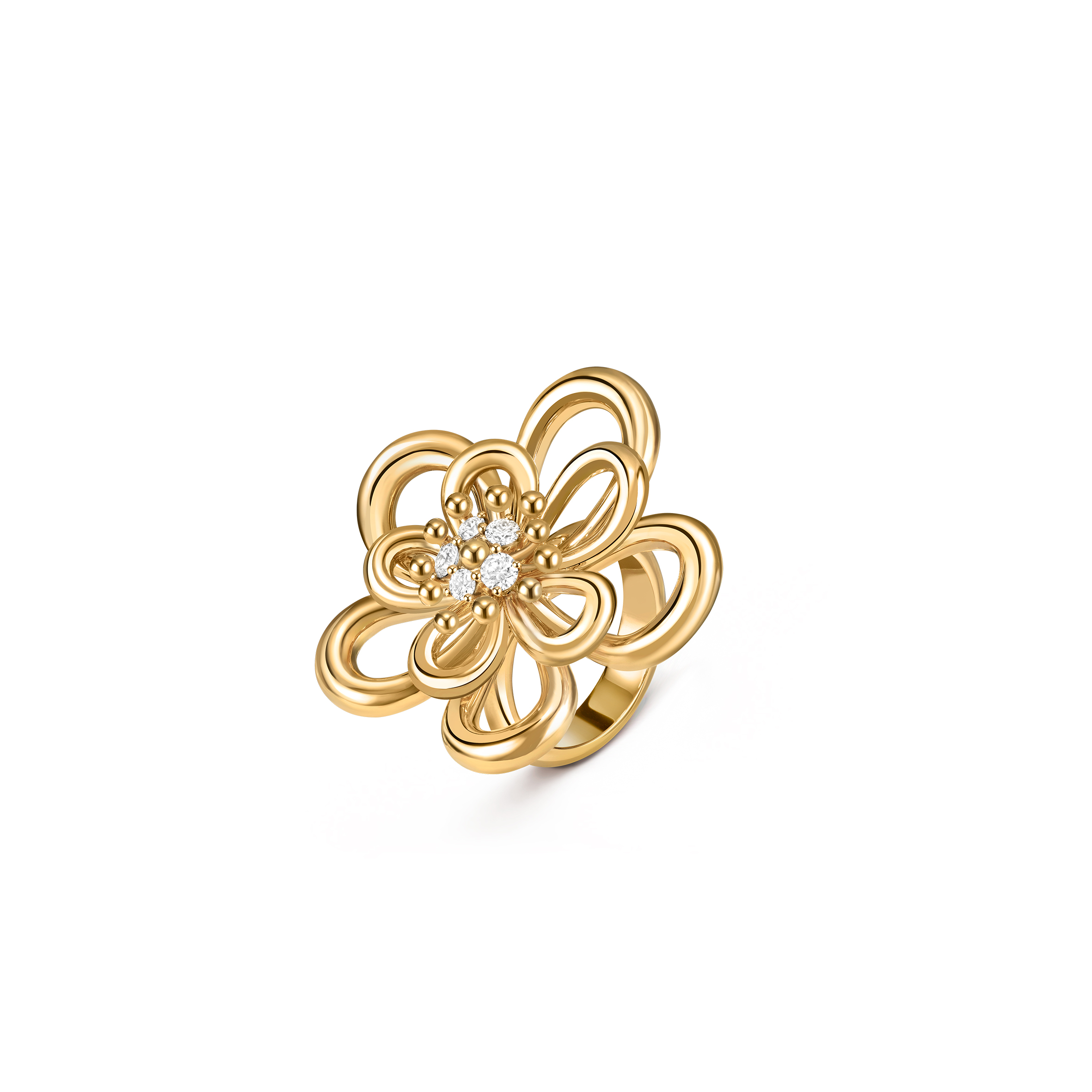 V*n Cl**f arpels flowerlace ring vcarpme300